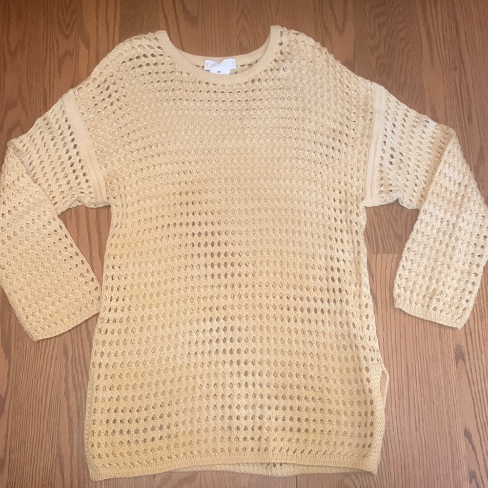 Escada Keyhole Sweater /  Coverup
